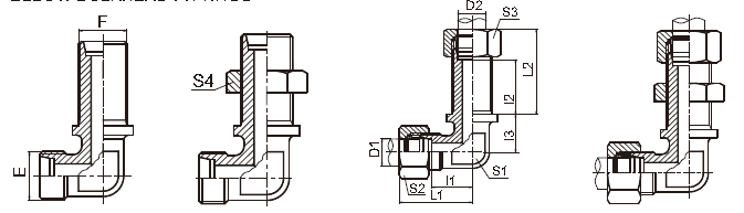 Passivierungs-Oberflächenbehandlung des Schutzwand-Ellbogen-männliche Lärm-hydraulische Installations-Lärm-2353
